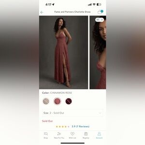 BHLDN Fame & Partners Charlotte Dress